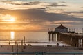 Manhattan Beach Pier Royalty Free Stock Photo