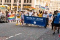 Manhattan Borough President Mark Levine at NYC LGBT Pride Parade on June 26, 2022