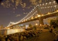 Manhattan bridge Royalty Free Stock Photo