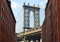 Manhattan Bridge, New York City Royalty Free Stock Photo