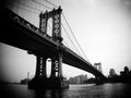 Manhattan Bridge, New York City, USA Royalty Free Stock Photo
