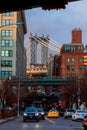 Manhattan Bridge New York NY NYC from USA