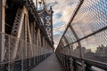 Manhattan Bridge in New York. USA Royalty Free Stock Photo