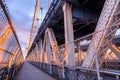 Manhattan Bridge in New York. USA