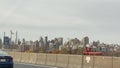 Manhattan Bridge Tower DUMBO, New York City USA Royalty Free Stock Photo