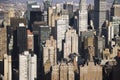Manhattan buildings, New York. Royalty Free Stock Photo