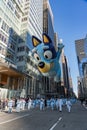 Annual Macy\'s Thanksgiving Parade on 6th Avenue. Bluey Balloon