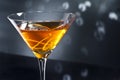 Manhattan cocktail Royalty Free Stock Photo