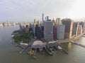 Manhattan downtown Skyline, New York City, USA Royalty Free Stock Photo