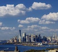 Dawntown Manhattan_view from Brooklyn Royalty Free Stock Photo