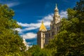 The Manhattan Municipal Building in Manhattan, New York. Royalty Free Stock Photo