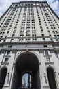 Manhattan Municipal Building in Manhattan in New York City, USA