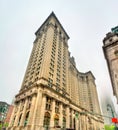 Manhattan Municipal Building in New York City, USA Royalty Free Stock Photo