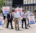 Senator Chuck Schumer at 55th Annual `Celebrate Israeli` Parade in New York City Royalty Free Stock Photo