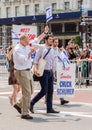 Senator Chuck Schumer at 55th Annual `Celebrate Israeli` Parade in New York City Royalty Free Stock Photo