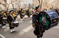 St. Patrick`s Day Parade in New York City March 16, 2019 Royalty Free Stock Photo