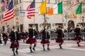 St. Patrick`s Day Parade in New York City March 16, 2019 Royalty Free Stock Photo