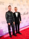 Christopher Wheeldon and Ross Rayburn on Red Carpet for ballet Like Water for Chocolate. `