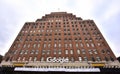 Google building corporate logo in Chelsea neighborhood