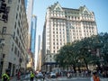 Manhattan, New York, United States of America : [ City architecture details from above and down below, apartment bui Royalty Free Stock Photo