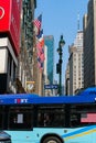 Manhattan, New York, USA - August 19, 2019 Historic Macy`s Herald Square at 34th St. in NYC Royalty Free Stock Photo