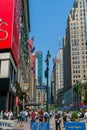 Manhattan, New York, USA - August 19, 2019 Historic Macy`s Herald Square at 34th St. in NYC Royalty Free Stock Photo