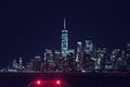 Downtown New York Skyline at Night