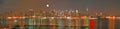 Manhattan panaroma skyline Royalty Free Stock Photo