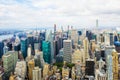 Manhattan panoramic skyline