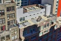 Manhattan Rooftops Royalty Free Stock Photo