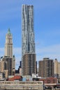 Manhattan`s most expensive apartment rentals, the Financial District Royalty Free Stock Photo