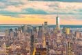 Manhattan\'s skyline, cityscape of New York City
