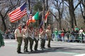 Manhattan's St Patrick parade Royalty Free Stock Photo
