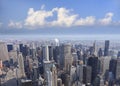 Manhattan skyline Royalty Free Stock Photo