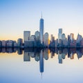 Manhattan Skyline Royalty Free Stock Photo