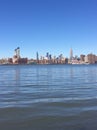 Manhattan skyline across East River