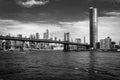  Cityscape Manhattan Bridge & Brooklyn Bridge