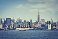 Manhattan skyline with the Empire State Building, New York USA Royalty Free Stock Photo