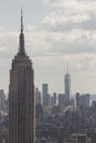 Manhattan skyline with Empire states Building