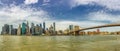 Manhattan Skyline Royalty Free Stock Photo