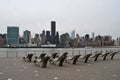 Manhattan skyline, NYC Royalty Free Stock Photo