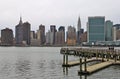 Manhattan skyline, NYC Royalty Free Stock Photo