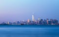 Manhattan Skyline from Staten Island Royalty Free Stock Photo