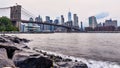 Manhattan Skyline at sunset From Dumbo, Brooklyn