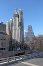 Manhattan skyscrapers, New York, USA Royalty Free Stock Photo