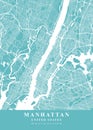 Manhattan - United States Beach Plane Map