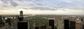 Manhattan view from Rockefeller Center, New York, USA