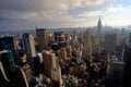 Manhattan view from Rockeffeler center - Top of the rock