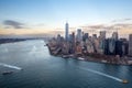 Manhatten view from the helicopter