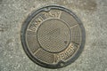 Manhole Cover Royalty Free Stock Photo